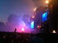 De laatste minuten van awakenings 2010 in Spaarnwoude bij Halfweg met een spectaculair vuurwerk. Het vuurtje rechtsonder op de foto ... De laatste minuten van awakenings 2010 in Spaarnwoude bij Halfweg met een spectaculair vuurwerk. Het vuurtje rechtsonder op de foto ...
